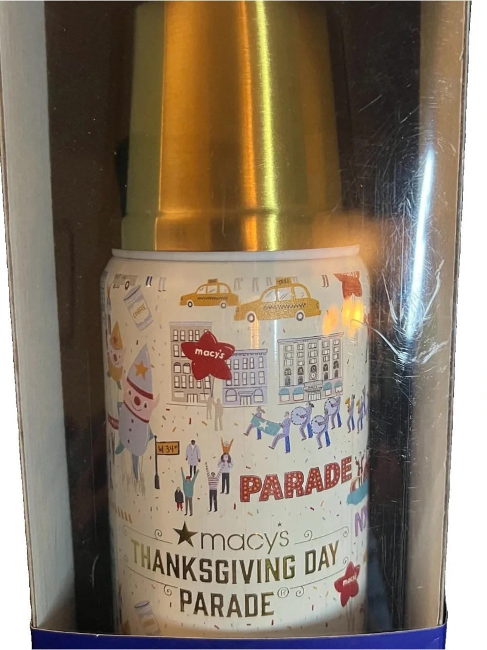 Thanksgiving Day Parade 2025 NYC Scenic Thermos Macy's 16oz Limited Edition New